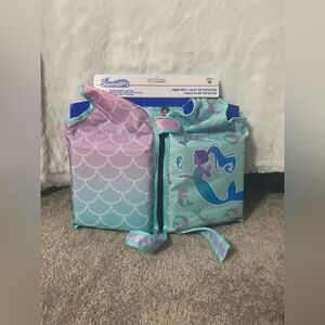 SwimWays Child Swim Vest Mermaid Print Ages 2-4 YEARS